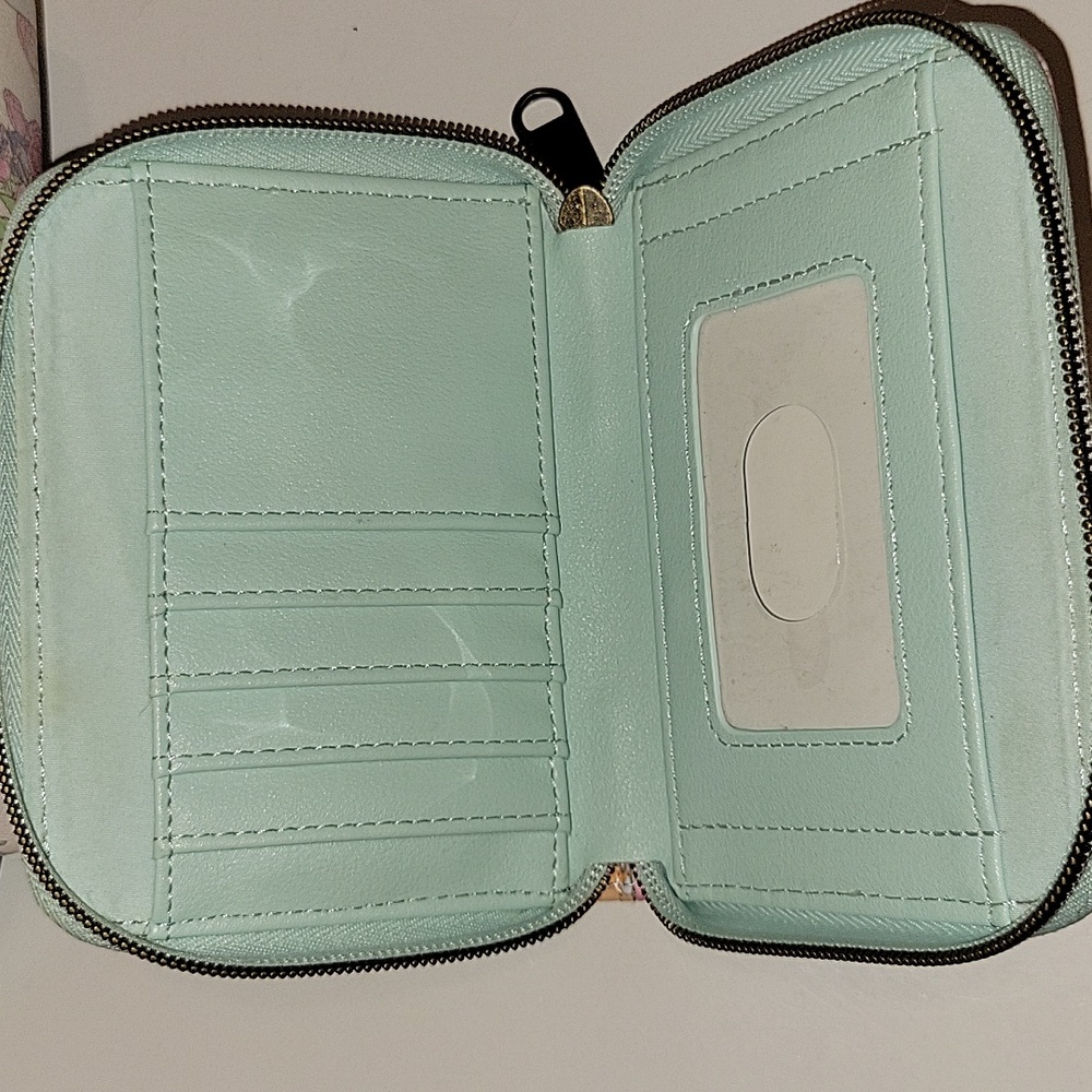 Loungefly Disney Sidekicks Backpack and Wallet - White and Mint - Picture 7 of 11